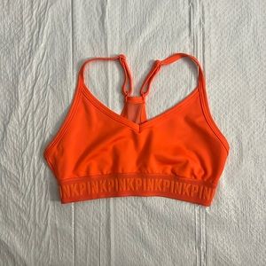 Size xs pink sports bra in perfect condition